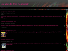 Tablet Screenshot of mundodescubrir.blogspot.com
