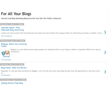 Tablet Screenshot of forallyourblogs.blogspot.com