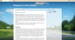 Desktop Screenshot of malaysianchefconnection.blogspot.com