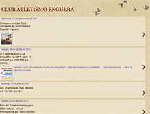 Tablet Screenshot of club-atletismo-enguera.blogspot.com