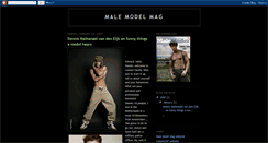 Desktop Screenshot of malemodelmag.blogspot.com