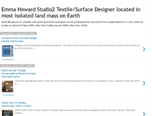 Tablet Screenshot of emmahowardstudio2.blogspot.com