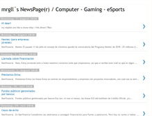 Tablet Screenshot of mrgllnews.blogspot.com