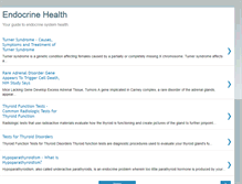 Tablet Screenshot of endocrinehealth.blogspot.com