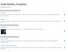 Tablet Screenshot of lindahashimcrazyfans.blogspot.com