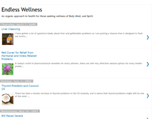 Tablet Screenshot of endlesswellness.blogspot.com