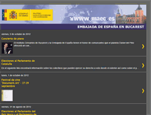 Tablet Screenshot of embajadaenrumania.blogspot.com