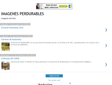 Tablet Screenshot of imagenesperdurables.blogspot.com