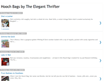 Tablet Screenshot of hoochbags.blogspot.com