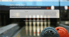 Desktop Screenshot of gameworld24x7.blogspot.com