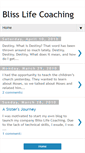 Mobile Screenshot of blisslifecoaching.blogspot.com