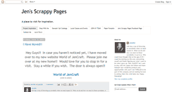 Desktop Screenshot of jensscrappypages.blogspot.com