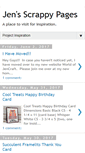 Mobile Screenshot of jensscrappypages.blogspot.com