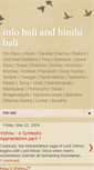 Mobile Screenshot of hinduism-bali.blogspot.com