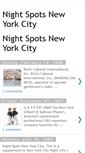 Mobile Screenshot of night-spots-new-york-city.blogspot.com