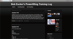 Desktop Screenshot of powerlifting242lb.blogspot.com