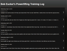 Tablet Screenshot of powerlifting242lb.blogspot.com