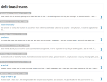 Tablet Screenshot of deliriousdream.blogspot.com
