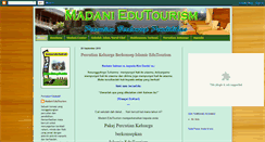 Desktop Screenshot of madaniedutourism.blogspot.com