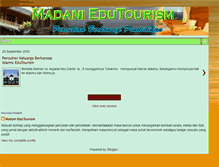 Tablet Screenshot of madaniedutourism.blogspot.com