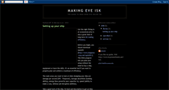 Desktop Screenshot of eveonlineguide.blogspot.com