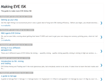 Tablet Screenshot of eveonlineguide.blogspot.com