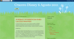 Desktop Screenshot of disneymaniacos6.blogspot.com