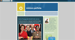 Desktop Screenshot of misturaperfeita.blogspot.com