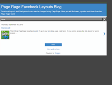 Tablet Screenshot of pagerageblog.blogspot.com