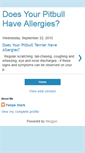 Mobile Screenshot of pitbullallergiesexposed.blogspot.com