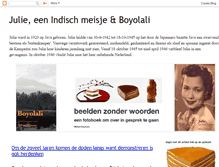 Tablet Screenshot of julieallebewijzen.blogspot.com