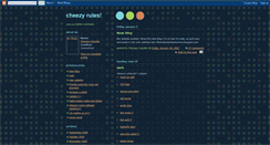 Desktop Screenshot of cheezyrules.blogspot.com