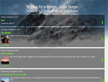 Tablet Screenshot of mpberge.blogspot.com
