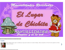 Tablet Screenshot of ellugardechichita.blogspot.com