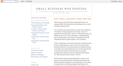 Desktop Screenshot of 123small-business-web-hosting.blogspot.com