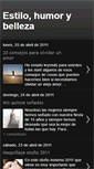 Mobile Screenshot of estilohumorybelleza.blogspot.com