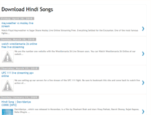 Tablet Screenshot of downloadhindimusics.blogspot.com
