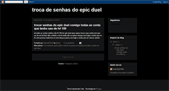 Desktop Screenshot of gabrielbernardosenhas.blogspot.com