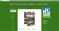 Desktop Screenshot of nextbabiesdailydiary.blogspot.com