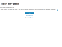 Tablet Screenshot of copilot-baby-jogger.blogspot.com