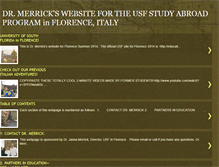 Tablet Screenshot of drmerrickstudyabroaditaly.blogspot.com