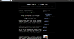 Desktop Screenshot of franciscoaraymundo.blogspot.com