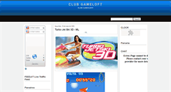 Desktop Screenshot of clubgameloft.blogspot.com