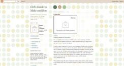 Desktop Screenshot of makeandboo.blogspot.com