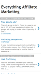 Mobile Screenshot of everythingaffiliatemarketing.blogspot.com