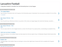 Tablet Screenshot of lancashirefootball.blogspot.com