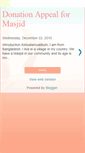Mobile Screenshot of donationformasjid.blogspot.com