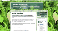 Desktop Screenshot of nadairrealexiste.blogspot.com