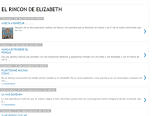 Tablet Screenshot of elrincondeelizabeth.blogspot.com