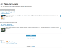 Tablet Screenshot of myfrenchescape.blogspot.com